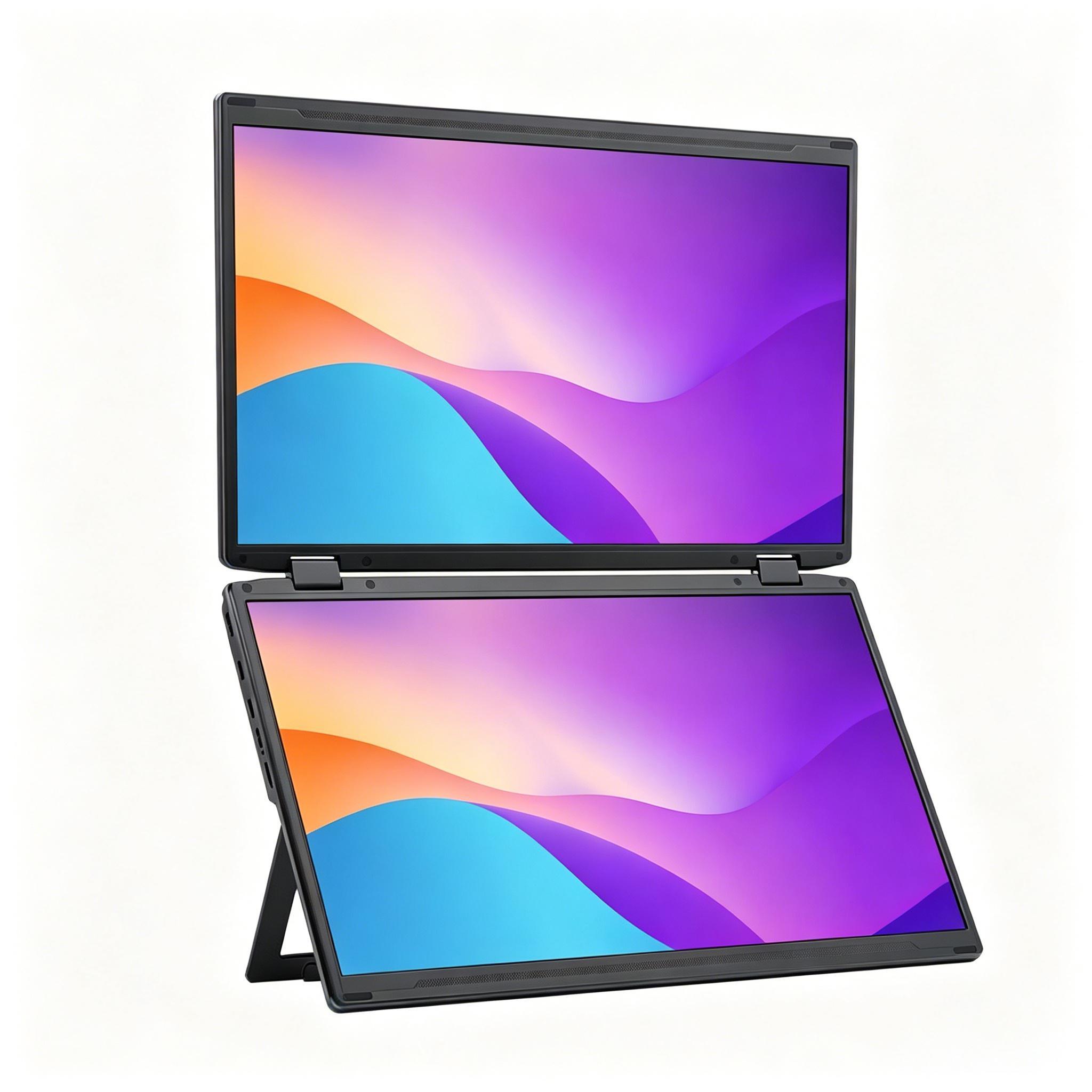 <strong>2026</strong> Trending M4 15.6'' Triple <strong>Laptop</strong> Screen Extender <strong>1080P</strong> FHD LCD Portable Dual Screen Monitor for Multi-Tasking Productivity