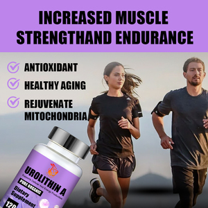 Private Label Urolithin A Vegan Capsules with Urolithin A Proprietary <b>Blend</b> Improve Cardiovascular Health and Metabolic Function - Product Image 6