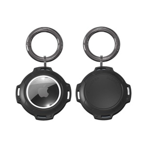 Funda Impermeable IP68 Antipérdida para AirTag 1/2, Soporte para Collar de Perro, Localizador de Niños, Cubierta Protectora de TPU+PC con Llavero - Product Image 1
