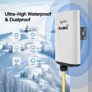 Kuwfi C120 3000Mpbs cổng Gigabit wifi6 CPE <span class=keywords><strong>Router</strong></span> 5g nsa 4G:LTE-TDD/FDD VPN Passthrough với khe cắm <span class=keywords><strong>Sim</strong></span> Crad <span class=keywords><strong>Router</strong></span> ngoài trời - Product Image 2