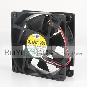 Ventilateur de refroidissement Sanyo 5V 12V 48V DC 24V 0.32A AC EC 12038 120X120X38MM 12CM Fanuc Servo Double roulement à billes Trois fils 9WF1224H1D03 - Product Image 4