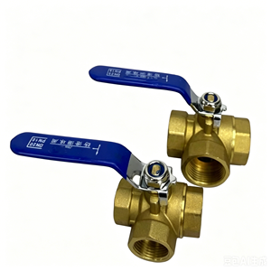 Vanne à trois voies en laiton, conception à passage plein, pour applications de chauffage <span class=keywords><strong>solaire</strong></span> et CVC, MOQ 1 pièce - Product Image 4