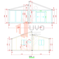 Maison de luxe préfabriquée modulaire avec loft, verrière panoramique extérieure, lodge écologique, mini-maison, cabane en A, pod de villégiature