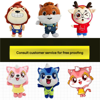 Poupée Compagnon IA Personnalisée en Peluche de Coton Biologique Ultra Doux, Modèle GPT de Grande Taille avec Fonction Chatbot Vocal, Jouet pour Enfants en Fourrure de Nylon, OEM/ODM