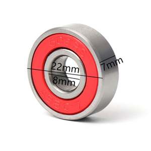 Rodamientos de Acero Cromado C3 de Alto Rendimiento, Silenciosos, 608, para Patines, Scooters y Monopatines, para Uso en Restaurantes - Product Image 3