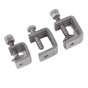 304 Stainless Steel Heavy Duty Wide Jaw <strong>C</strong>-Clip G-<strong>Clamp</strong> Customizable OEM Metric Measurement System for Woodworking Pipe Clamping - Product Image 2