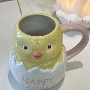 Tazza in Ceramica a Forma di Pulcino - Stile Carino, Ecologica, Non Tossica, Personalizzabile con Colore e Logo, Tazza per <span class=keywords><strong>Caffè</strong></span>/Tè Pasquale - Product Image 3