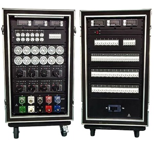 SX <span class=keywords><strong>66</strong></span> voies 400A Camlock in and Out équipement de distribution d'énergie triphasé boîte de distributeurs d'alimentation Socapex Out - Product Image 2