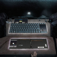 Keyboard Pengganti Ukuran Penuh dengan Lampu Latar Tata Letak AS untuk UX4000 UX481 UX481F UX481FL Versi Bahasa Inggris