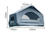 Nouvelle Tendance Tente de Toit Gonflable Coque Aile Étanche Grand Espace Intérieur Anti-Choc Glamping Tentes d'Extérieur
