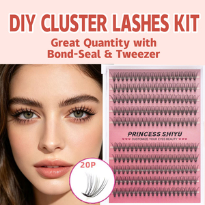 Nouveau design Kit <span class=keywords><strong>de</strong></span> <span class=keywords><strong>cils</strong></span> DIY fait main, <span class=keywords><strong>Cils</strong></span> en segments, 20P <span class=keywords><strong>de</strong></span> bouquets individuels pour extensions <span class=keywords><strong>de</strong></span> <span class=keywords><strong>cils</strong></span> en éventail, Bouquets <span class=keywords><strong>de</strong></span> <span class=keywords><strong>cils</strong></span> noués, Extensions <span class=keywords><strong>de</strong></span> <span class=keywords><strong>cils</strong></span> 10 rangées - Product Image 3