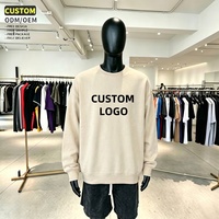 Sweat-shirt unisexe décontracté d'hiver en coton mélangé, col rond, imprimé, personnalisable en 3D, réglable, vente en gros OEM