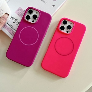 Coques de téléphone en silicone à bas prix pour <span class=keywords><strong>iPhone</strong></span> 17 16 <span class=keywords><strong>Pro</strong></span> <span class=keywords><strong>Max</strong></span> 15 <span class=keywords><strong>Pro</strong></span> <span class=keywords><strong>14</strong></span> 13 12, avec revêtement magnétique en silicone - Product Image 6