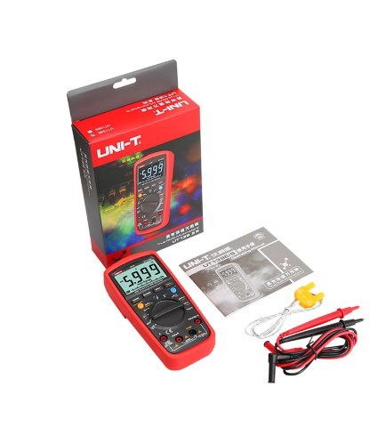 UNI-T UT139C UNIT Digital Multimeter Auto Range True RMS Meter Capacitor Tester Handheld 6000 Count Voltmeter Temperature