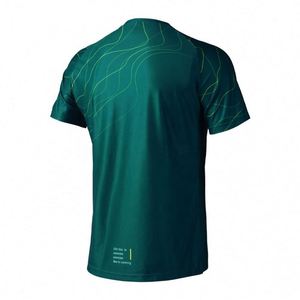 Custom High Quality Men Sublimation Sport <b>Tshirt</b> Wholesale New Design 100% <b>Polyester</b> Running Short Sleeve Quick Dry Eco-Friendly - Product Image 2