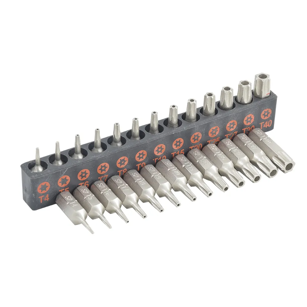 13 Cái An Ninh Bit Set Với Magnetic Phát Hành Nhanh Chóng Extension Bit Chủ Tamper Sao Screwdriver Bits Set Torx Hex Vít Công Cụ