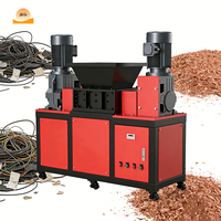 Machine de granulation de câbles pour la séparation du cuivre et du plastique, pour petits câbles/fils usagés et la récupération du cuivre