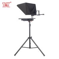 Grabación de video y audio Artefacto TV Prompter 22 ''HD Monitor Entrevista Teleprompter con control remoto