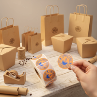 Etiquetas Adhesivas de Vinilo Ecológicas, Resistentes al Agua, a los Rayos UV y Permanentes, Personalizables para Botellas y Empaques