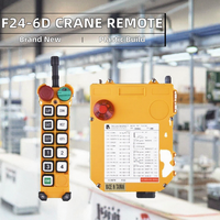 Télécommande sans fil Apax F24-6D pour équipement de grue, capacité de charge 100 kg, garantie 1 an, état neuf, emballage plastique, vente au détail