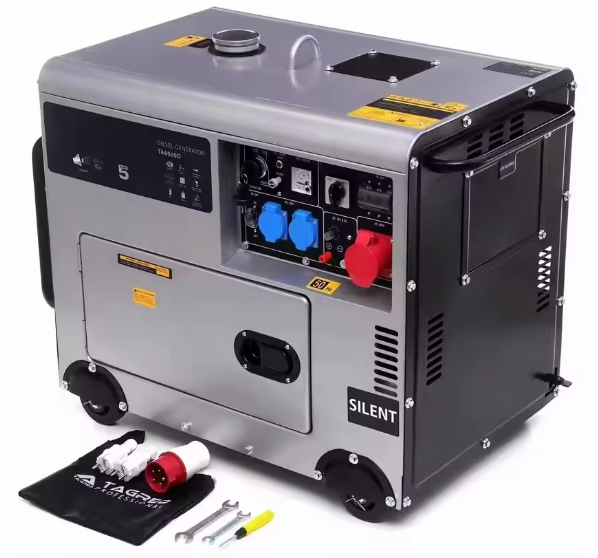 Diesel Generator 6Kva Silent Soundproof 8Kva Generator Diesel Set Super Silent Back up for Home Use