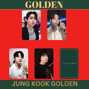 Kpop JK อัลบั้มเดี่ยวสีทอง <span class=keywords><strong>M2U</strong></span> SW Photobook Ver photocards รายชื่อ selfie แฟชั่นสองด้านการ์ดโลโมแฟนๆของสะสมของขวัญ - Product Image 6