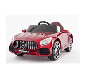 2002年最畅销的红色2座适合女孩骑12v充电塑料儿童玩具车