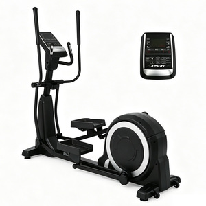 En stock – Vélo <span class=keywords><strong>elliptique</strong></span> commercial manuel avec écran LCD, cadre en acier et résistance magnétique <span class=keywords><strong>pour</strong></span> la salle de sport et le fitness - Product Image 4
