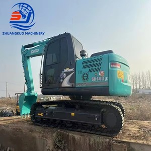 รถขุดมือสองญี่ปุ่น Kobelco SK140 14 ตัน รถขุดไฮดรอลิกแบบตีนตะขาบ คุณภาพสูง ราคาถูก ชั่วโมงการใช้งานต่ำ  ลดราคาพิเศษ - Product Image 1