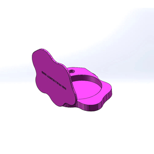 Recipiente de perfume sólido portátil decorativo de madera - Product Image 1