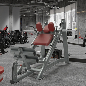 Leg Extension Machine Commercial Gym Equipment Hack <b>Slide</b> Steel Strength Trainer With Squat Plate Press LK-064 Leg Extension - Product Image 5