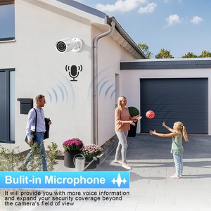 Cámara IP PoE 4COVR 5MP con IA, Detección Facial y Detección de Líneas Cruzadas, IP67 Impermeable, Mini Cámara de Seguridad CCTV Tipo Bala para Exteriores con Micrófono Integrado - Product Image 4