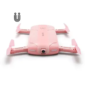 Hot JJRC H37 Foldable Drone Mini Drone Pink ELFIE G-sensor RC Selfie Drone Wifi FPV 720P HD Camera RC Quadcopter
