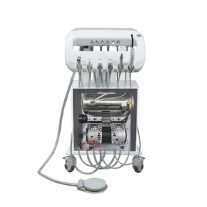 รถเข็นทันตกรรมเคลื่อนที่ออลอินวัน พร้อมระบบจ่ายน้ำดูดและระบบจ่ายยาทันตกรรมแบบพกพาความแม่นยำสูง - รถเข็นทันตกรรมเคลื่อนที่แบบมีกังหัน - Product Image 2
