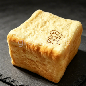 ขนมปังนมสี่เหลี่ยมปั๊มลายเชฟ Slow Rebound พร้อมเปลือกสีทอง ของที่ระลึกจากร้านเบเกอรี่คาเฟ่ ของขวัญธีมอาหาร ของตกแต่งแบบจำลองสัมผัสได้ - Product Image 3