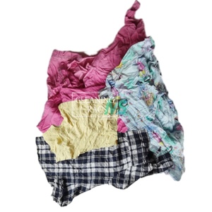 Trapos marinos industriales de algodón 100% al por mayor, toallitas de limpieza recuperadas, cortes a granel, producto de desecho textil - Product Image 1