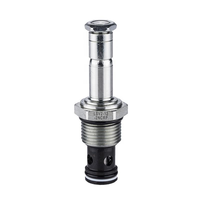 Válvula de Control de Presión HydraForce SV08-20, Unidireccional, Normalmente Abierta, Puerto de 1/4, 140Mpa, 90L/min, Estructura de Tubo para Compresión