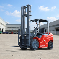 Penanganan Barang Gudang Keramik Industri Efisiensi Tinggi Liftron CPD35 3500kg Forklift Listrik Lithium Ion