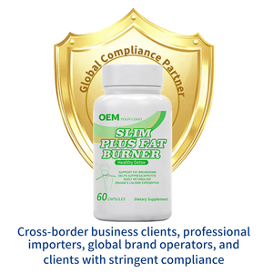 Cápsulas Adelgazantes Slim Plus al por Mayor, OEM, Quemagrasas, Control de Peso, Adelgazamiento Rápido, 100% a Base de Plantas, Cumple con las Normas de la UE - Product Image 2