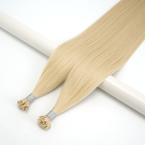 Extensioni per capelli umani vergini a doppia trama con punta a ventaglio Y Ultra, pre-incollate con cheratina - Product Image 4