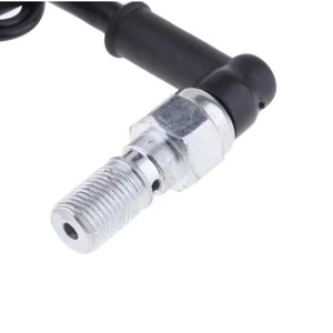 Interrupteur de Câble à Trou Unique M10 x 1,00 mm pour Moto Tout-Terrain, Frein Hydraulique Arrière, Pièce de Remplacement, Borne à Vis en Métal Noir - Product Image 4
