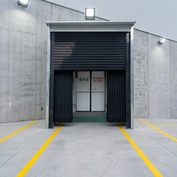 Joint d'étanchéité mécanique en alliage d'aluminium ONUO sur mesure, ouverture latérale électrique, haute durabilité, économie d'énergie pour entrepôts frigorifiques