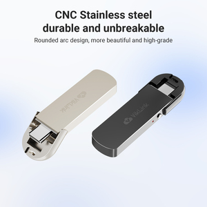 580H Type-C Mini USB Metal Voice Recorder Capacité de 64 Go Plug-In direct Opération en un clic Dispositif <span class=keywords><strong>miniature</strong></span> en aluminium Format WAV - Product Image 2