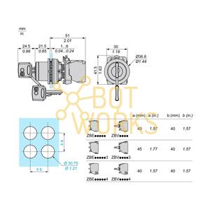 Schneider Electric ZB5FG9D - Neuf - Product Image 1