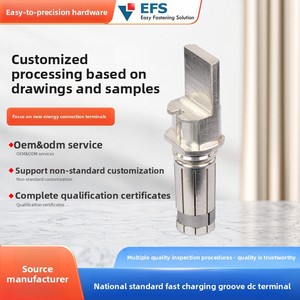 Tùy chỉnh nhanh sạc rãnh <span class=keywords><strong>DC</strong></span> thiết bị đầu cuối kết nối cho On-Board năng lượng mới quốc tế sạc cổng nữ thiết bị đầu cuối - Product Image 4