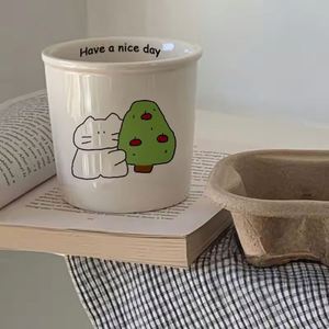 Taza de Cerámica Ecológica con Diseño de Papel, Taza Reutilizable para Capuchino, Logotipo Personalizado para Regalo Promocional, Vajilla Sostenible - Product Image 2