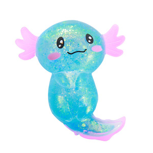 Palla Antistress a Forma di Salamandra in Sciroppo di Malto, Giocattolo Spremibile in TPE, per Bambini 2-4 Anni, con Funzione di Lenta Risalita - Product Image 6