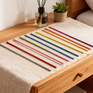 아로마 테라피 디퓨저 리필 방 향기에 대한 빠른 흡수 휘발성 팁에 대한 도매 모듬 섬유 갈대 스틱 - Product Image 3