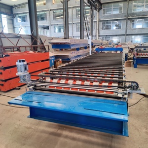 750 Galvanizli Oluklu Çatı Kaplama Sacı Yapma Makinesi Manuel Çatı Kiremidi Çinko Yapma Makinesi - Product Image 3