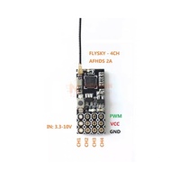 Récepteur PWM à 4 canaux FS FS2A-4CH, récepteur à 4 canaux pour drone FPV à aile fixe